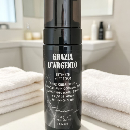Очищающая пенка для интимных зон "Grazia D’argentо", 150 мл