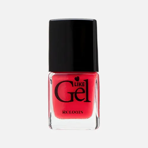 Лак для ногтей с гелевым эффектом Like Gel RELOUIS/тон:17 ,:Коралловая роскошь