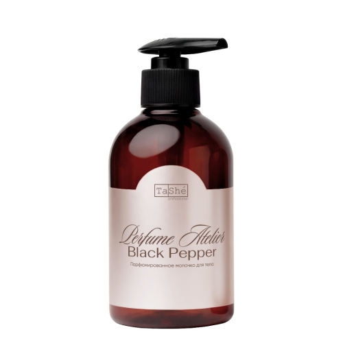 Парфюмированное питательное молочко для тела Tashe professional Perfume Atelier Black Pepper Nourishing Body Milk, 300 мл