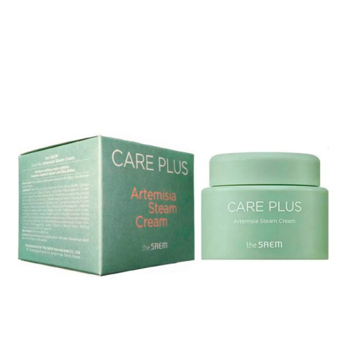 Увлажняющий паровой крем с полынью и маслом ши The Saem Care Plus Artemisia Steam Cream /Корея