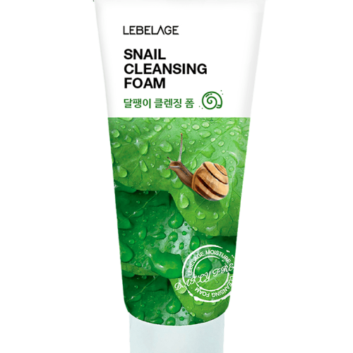 Восстанавливающая пенка с экстактом улитки LEBELAGE SNAIL CLEANSING FOAM 100мл