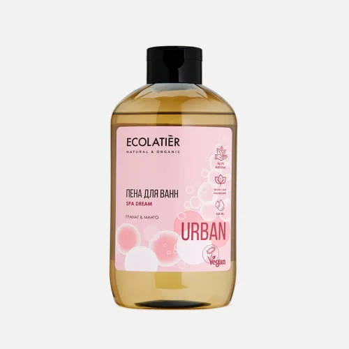 ECL Пена для ванн гранат & манго/Bath foam SPA DREAM POMEGRANATE & MANGO, 600 мл