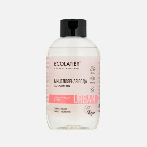 ECL Мицеллярная вода для снятия макияжа  цветок орхидеи & роза/Micellar make-up water remover ORCHID FLOWER & ROSE, 400 мл