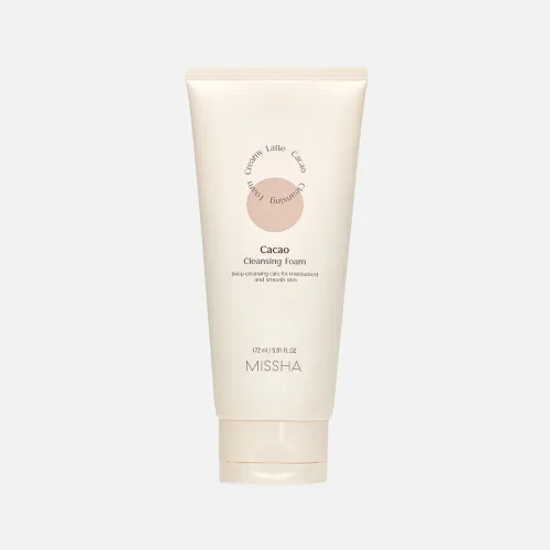 MISSHA Очищающая пенка для лица Creamy Latte Cleansing Foam (Cacao), 172 мл