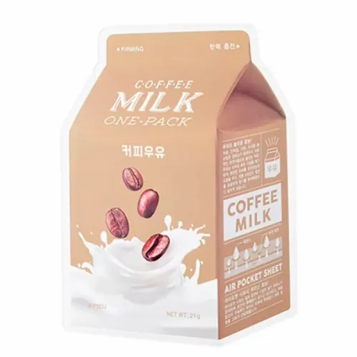 A'PIEU Тканевая маска для лица укрепляющая Coffee Milk One-Pack (Firming), 21 г