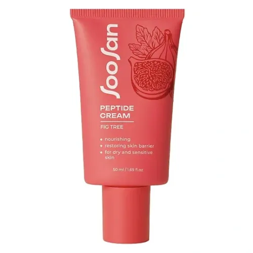 SOOSAN Peptide cream with Fig Tree Питательный крем для лица с экстрактом инжира и пептидами 50мл