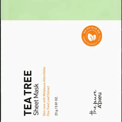 A'PIEU Тканевая маска для проблемной кожи The Pure Tea Tree Sheet Mask, 23 г 