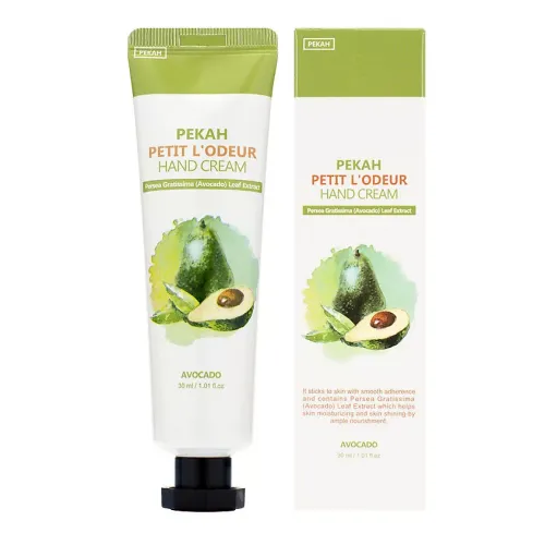 Крем для рук с экстрактом авокадо PEKAH Petit L'odeur Avocado Hand Cream 30 ml