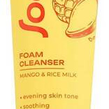 SOOSAN Foam Cleanser with Mango & Rice Milk Выравнивающая тон пенка с экстрактом манго и рисовым молочком 120мл