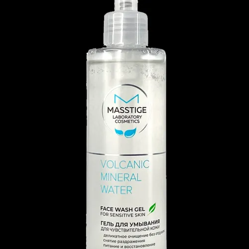 MASSTIGE Гель для умывания для чувствительной кожи  "Volcanic Mineral Water" 200 мл