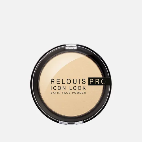 Пудра компактная RELOUIS PRO Icon Look Satin Face Powder/тон 01