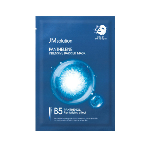 JMSOLUTION Успокаивающая маска для лица с пантенолом PANTHELENE INTENSIVE BARRIER MASK 30 мл