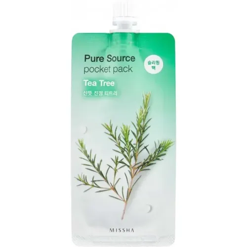 Противовоспалительная ночная маска Pure Source Pocket Pack Tea Tree, 10 мл