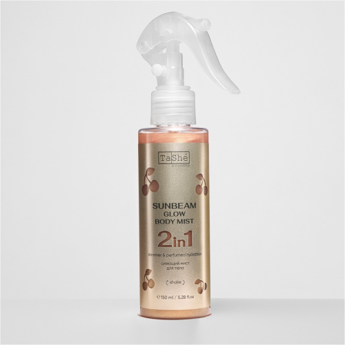 Сияющий мист для тела Sunbeam Glow body mist Tashe professional