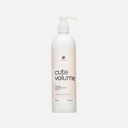 Шампунь для объема волос ADRICOCO CUTE VOLUME с бамбуком, 400 мл